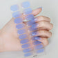 Sheer Babyblue Ombre Nails