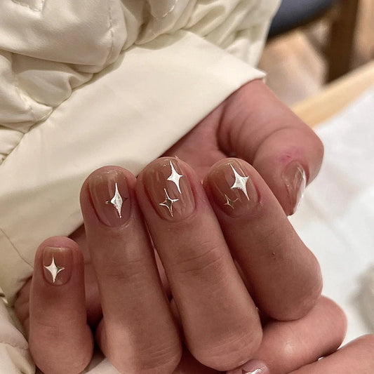 Four-rayed Star Nails Decal